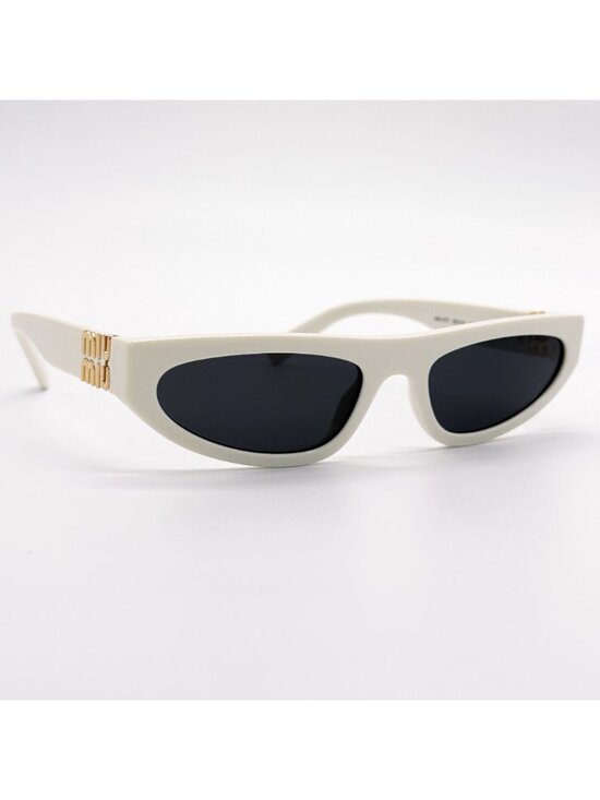 NEW MIU MIU SUNGLASSES MU07ZS 1425S0 WHITE MU 07ZS 1425S0 WOMEN SMU 07Z 1425S0 main image 9